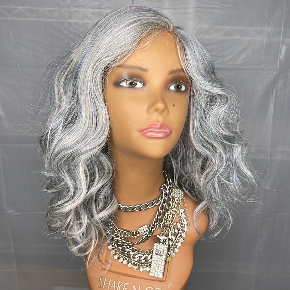 Unique Colored Lace Front Wig
